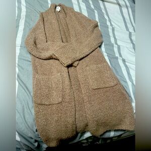 Women’s S/M Luna Ivy Open Front Long Length Cardigan